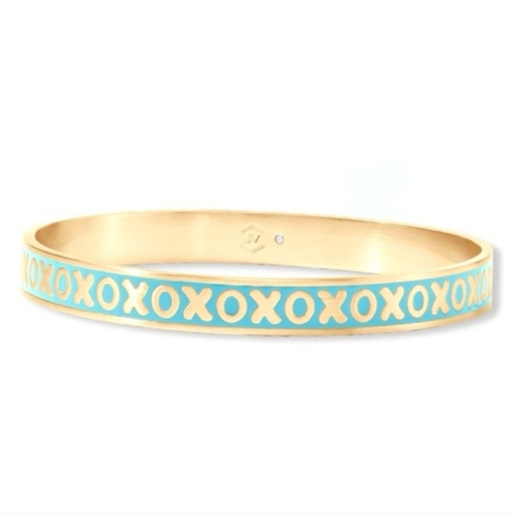 Julie Vos XO Bangle Green